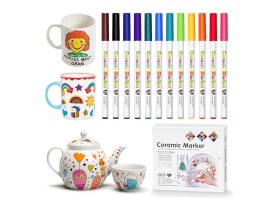 Marcadores para ceramica 12 unidades (